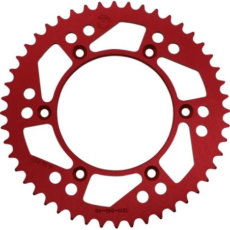 MOOSE OFFROAD aluminium rear sprocket for BETA HONDA RED MOTO YAMAHA RR, RS, CRF, WR 450 F from 2013 to 2021