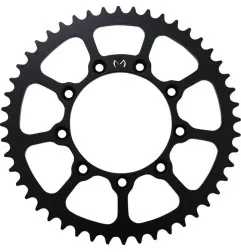 Hinterradkrone aus Stahl „ MOOSE “ für TM RACING von 2001 bis 2019 – Zähne nach Wahl