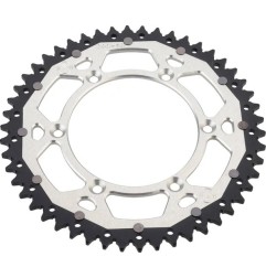 Couronne double MOOS pour GAS GAS, HUSQVARNA, HUSABERG, KTM de 1989 à 2026 dents aux choix