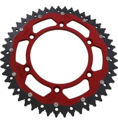 Couronne double MOOSE pour GAS GAS EC 250 F, EC 350 F, EX 450 F, MC 250 F, MC 450 F de 2021 à 2026 dents aux choix