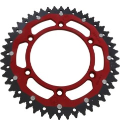 Couronne double MOOSE pour GAS GAS EC 250 F, EC 350 F, EX 450 F, MC 250 F, MC 450 F de 2021 à 2026 dents aux choix