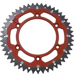 Couronne double MOOSE pour BETA, HONDA, YAMAHA de 1982 à 2022 dents aux choix