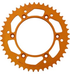 MOOSE OFFROAD aluminium rear sprocket for HUSABERG HUSQVARNA KTM FC, FE, TX, TE, DUKE, EXC from 1988 to 2019