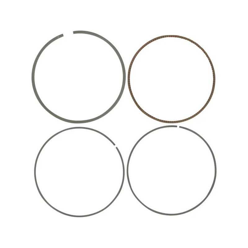 Set of replacement piston rings Ø 77.00 mm for GAS GAS, KAWASAKI, SUZUZKI, YAMAHA EC 250, KX 250, RM-Z 250, WR 250