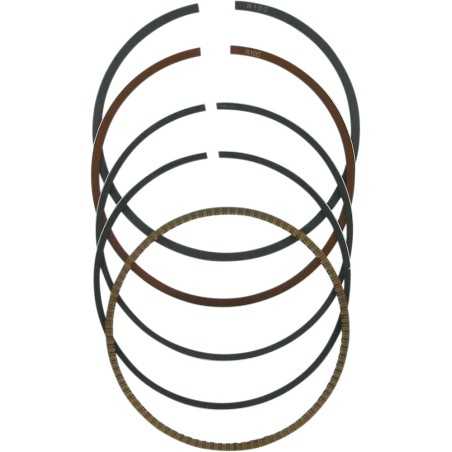 Set of replacement piston rings Ø 80.00 mm for HONDA, KAWASAKI, SUZUKI KLX 300, DR 350, GSX 1100 from 1977 to 2006