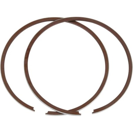 Set of piston rings for HONDA, KAWASAKI, YAMAHA CR 80, KX 80, BW 80, YZ 80 from 1982 to 2006