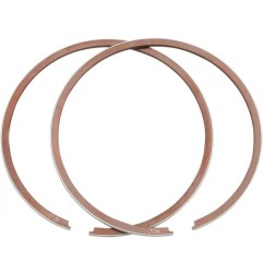 Set of replacement piston rings for HONDA, KAWASAKI, YAMAHA CR 80, KDX 80, KX 80, KX 85, YZ 80 from 1979 to 2013