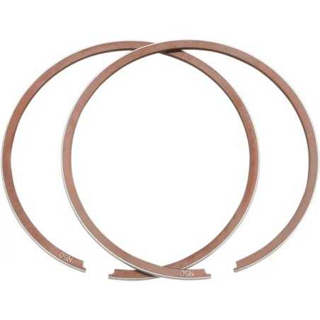 Set of replacement piston rings Ø 48.50 mm for HONDA, KAWASAKI, YAMAHA CR 80, KDX 80, KX 80, KX 85, YZ 80 from 1979 to 2013