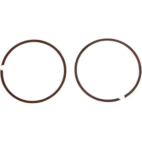 Set of replacement piston rings for HONDA, KAWASAKI, KTM, SUZUKI, YAMAHA CR 250, TRX 250, KDX 200, KX 250, MXC 250 from 1976 to 