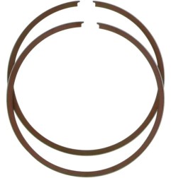 Set of replacement piston rings for KAWASAKI, SUZUKI, YAMAHA KX 100, RM 100, DT 100, LT-2 100, MX 100, RD 200 from 1971 to 2013 