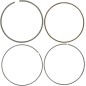 Set of replacement piston rings for GAS GAS, KAWASAKI, SUZUKI, YAMAHA EC 250, KX 250, RM-Z 250, WR 250, YZ 250 from 2001 to 2014