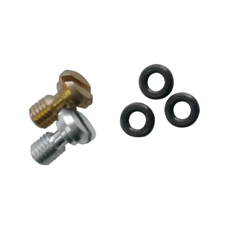 Junta tórica para tornillo de purga de horquilla delantera KYB para BETA, GAS GAS, HONDA, HUSQVARNA, KAWASAKI RR 125 de 2002 a 2 Junta tórica para tornillo de purga de horquilla delantera KYB para BETA, GAS GAS, HONDA, HUSQVARNA, KAWASAKI RR 125 de 2002 a 2