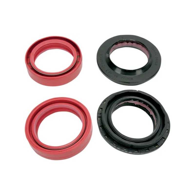 MOOSE -Gabelstaubdichtungssatz für HONDA, KAWASAKI, SUZUKI ACT 200, ACT 250, CR 80, TRX 200, RM 80 von 1983 bis 2022