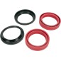 MOOSE fork dust seals kit for HONDA, KAWASAKI, YAMAHA XR 200, KDX 175, KL 250, KLR 250, KLX 250 from 1976 to 2009