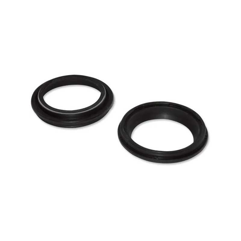 KYB -Staubschutzsätze für die Vorderradgabel von HONDA, KAWASAKI, SUZUKI und YAMAHA XR 250, KX 125, KX 250 sowie RM 125, Baujahr