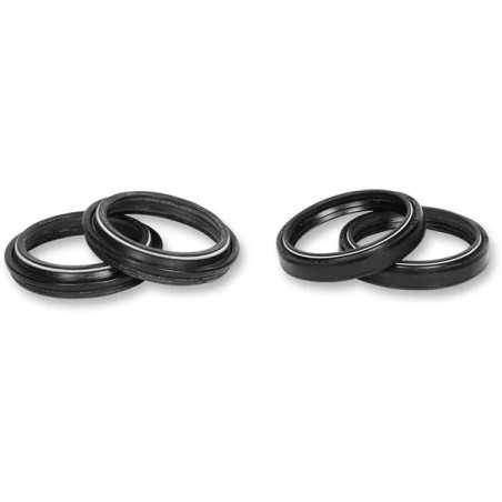 Kit de guardapolvos de horquilla PROX para HONDA, KAWASAKI, SUZUKI, YAMAHA CR 125, CR 250, CR 500, XR 650 de 1996 a 2020 - Ref. 