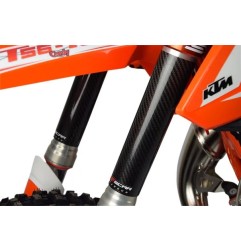 Fork guards SCAR for GAS GAS, HONDA, HUSQVARNA, KAWASAKI, KTM, SUZUKI, TM RACING, YAMAHA MC 85 from 2003 to 2026 - Ref. SFWLS