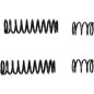 Springs shock absorber 13 Series PROGRESSIVE SUSPENSION for HONDA, KAWASAKI, SUZUKI CR 125, XL 500, XR 185 from 1976 to 1984