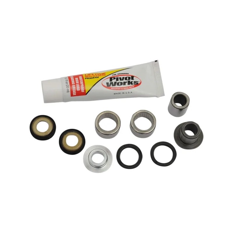 Kit de cojinetes de amortiguador PIVOT WORKS para KAWASAKI KLX 140, KLX 450, KX 100, KX 112, KX 125, KX 250 de 1998 a 2024