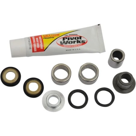 Kit de cojinetes de amortiguador PIVOT WORKS para KAWASAKI KLX 140, KLX 450, KX 100, KX 112, KX 125, KX 250 de 1998 a 2024