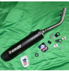 SCALVINI carbon exhaust silencers for KTM SX, HUSQVARNA TC, GAS GAS MC 125 from 2023 to 2025