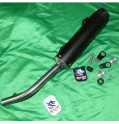 Silencieux d'échappement carbone SCALVINI pour KTM SX, HUSQVARNA TC, GAS GAS MC 125 de 2023, 2024 et 2025
