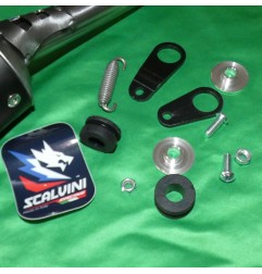 Silenciadores de escape de carbono SCALVINI para KTM SX, HUSQVARNA TC, GAS GAS MC 125 de 2023 a 2025