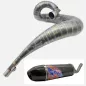 Muffler SCALVINI with carbon silencer for HONDA CR 500 from 1989 to 2001