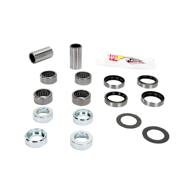 Kit de roulements de bras oscillant PIVOT WORKS pour GAS GAS, HUSQVARNA, KTM MC 85, TC 85, ADVENTURE 640 de 2003 à 2024