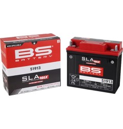 Batería AGM SLA MAX sin mantenimiento activada de fábrica BS BATTERY para HONDA TRX 250 de 1987 a 2018