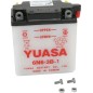 Conventional battery YUASA for YAMAHA DT 175, DT 250, DT 400, XT 250, XT 500 from 1976 to 1990 Conventional battery YUASA for YAMAHA DT 175, DT 250, DT 400, XT 250, XT 500 from 1976 to 1990