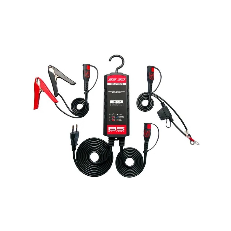 Prise Royaume-Uni pour chargeur BS30 BS BATTERY pour Motocross