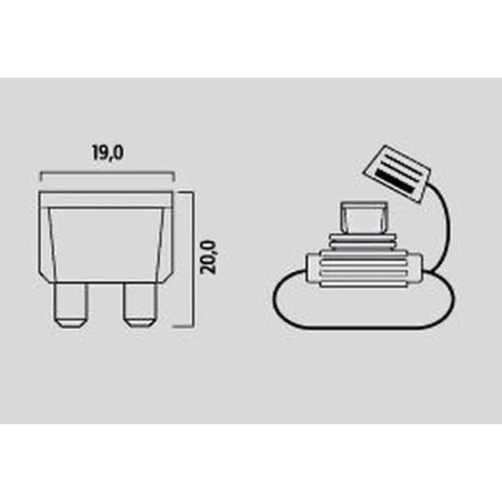 FLOSSER Motocross blade fuse
