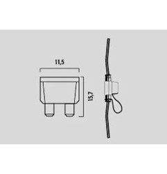 Fusible de cuchilla FLOSSER Motocross