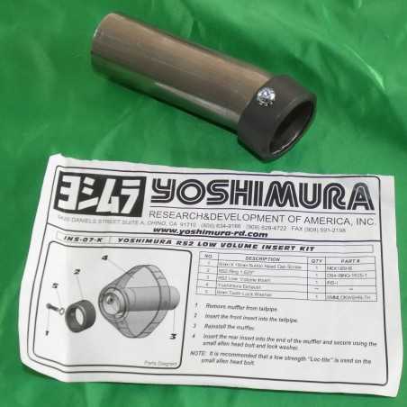 DB-Killer YOSHIMURA RS-2 para HONDA CRF, KAWASAKI KFX, KLX, KXF, SUZUKI RMZ, YAMAHA YFM, YFZ 450, 700 de 2005 a 2021