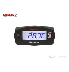 Double thermomètre Mini-4 KOSO pour Motocross
