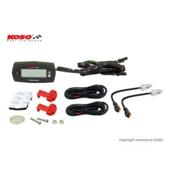 Double thermometer Mini-4 KOSO for Motocross
