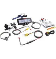 Dual exhaust temperature indicator KOSO for Motocross