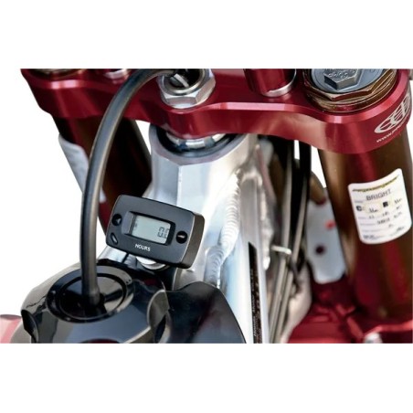 Bolt-on fuel tank for hour meter MOOSE for Motocross