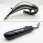 Muffler SCALVINI complete with carbon silencer for KTM SX 125 from 2019 to 2022