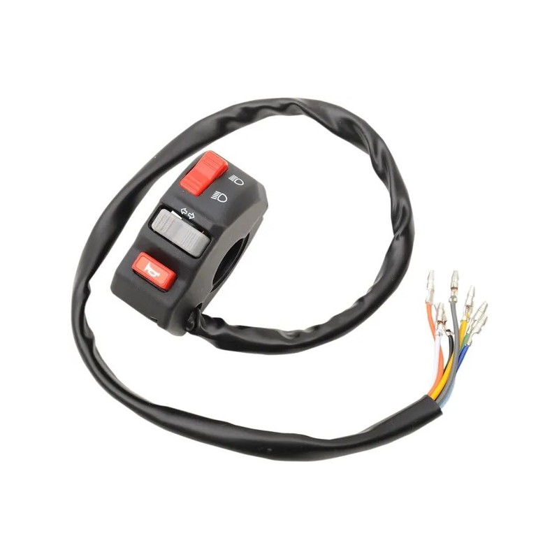 Interruptor universal para manillar izquierdo EMGO para Motocross