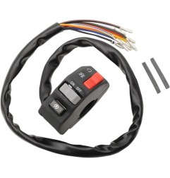 Interruptor universal para manillar derecho EMGO para Motocross