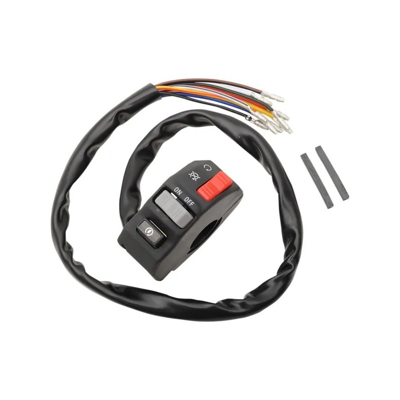 Universal right-hand handlebar switch EMGO for Motocross