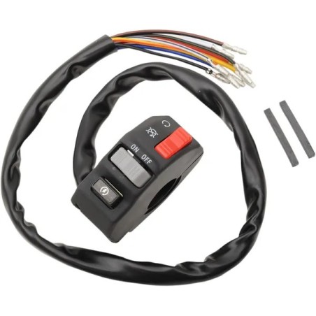 Interruptor universal para manillar derecho EMGO para Motocross