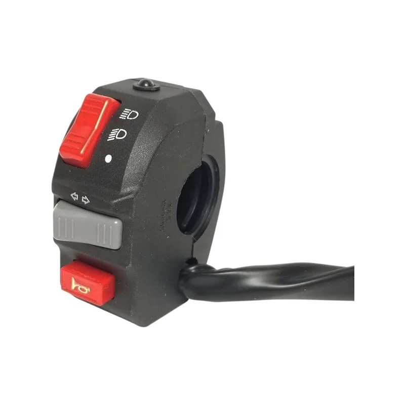 Off-road handlebar knob with 9-pin connector K&S TECHNOLOGIES for Motocross