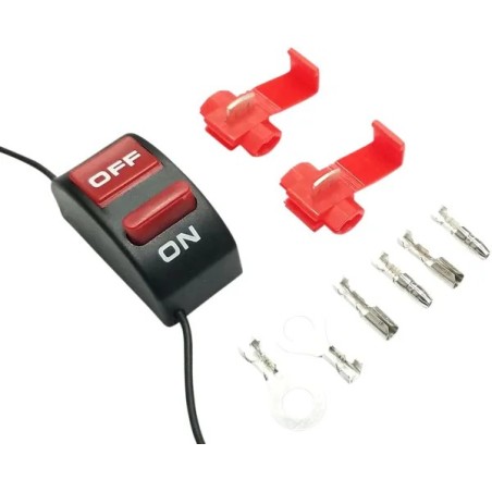 Flat mount for integrated universal on/off switch K&S TECHNOLOGIES for Motocross