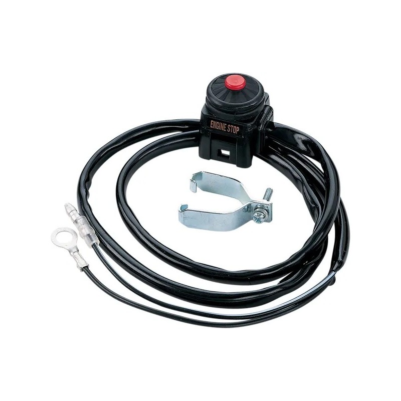 Coupe-circuit MOOSE pour KAWASAKI KDX 175, KDX 200, KDX 220, KDX 250, KDX 400, KDX 420, KDX 450, KDX 50, KDX 80 de 1974 à 2013