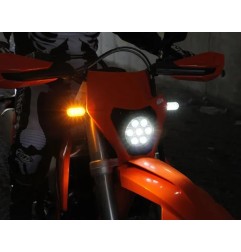 Kit de fixation pour phare DENALI pour KTM EXC-F 250, EXC-F 350, EXC-F 450, EXC-F 500, XC-W 150, XC-W 250 de 2013 à 2023