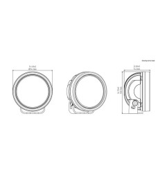 Bloque de iluminación LED D7 con DataDim DENALI para Motocross