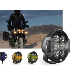 Faros adicionales D7 PRO Multi-Beam con sistema modular DENALI X-Lens para Motocross